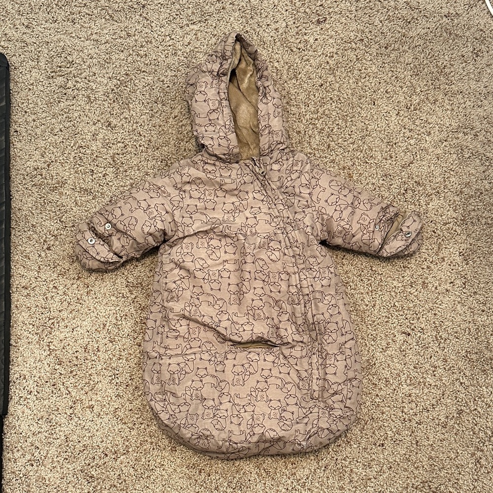Carter's Tan Baby Bunting